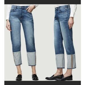 Frame Denim Le Original Reverse Cuff Straight Jean | Size 26